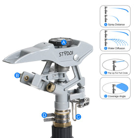 STYDDI flow-through design enabling daisy-chaining from a single source