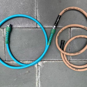 STYDDI heavy-duty ends fit most 5/8-inch hoses for reliable outdoor watering