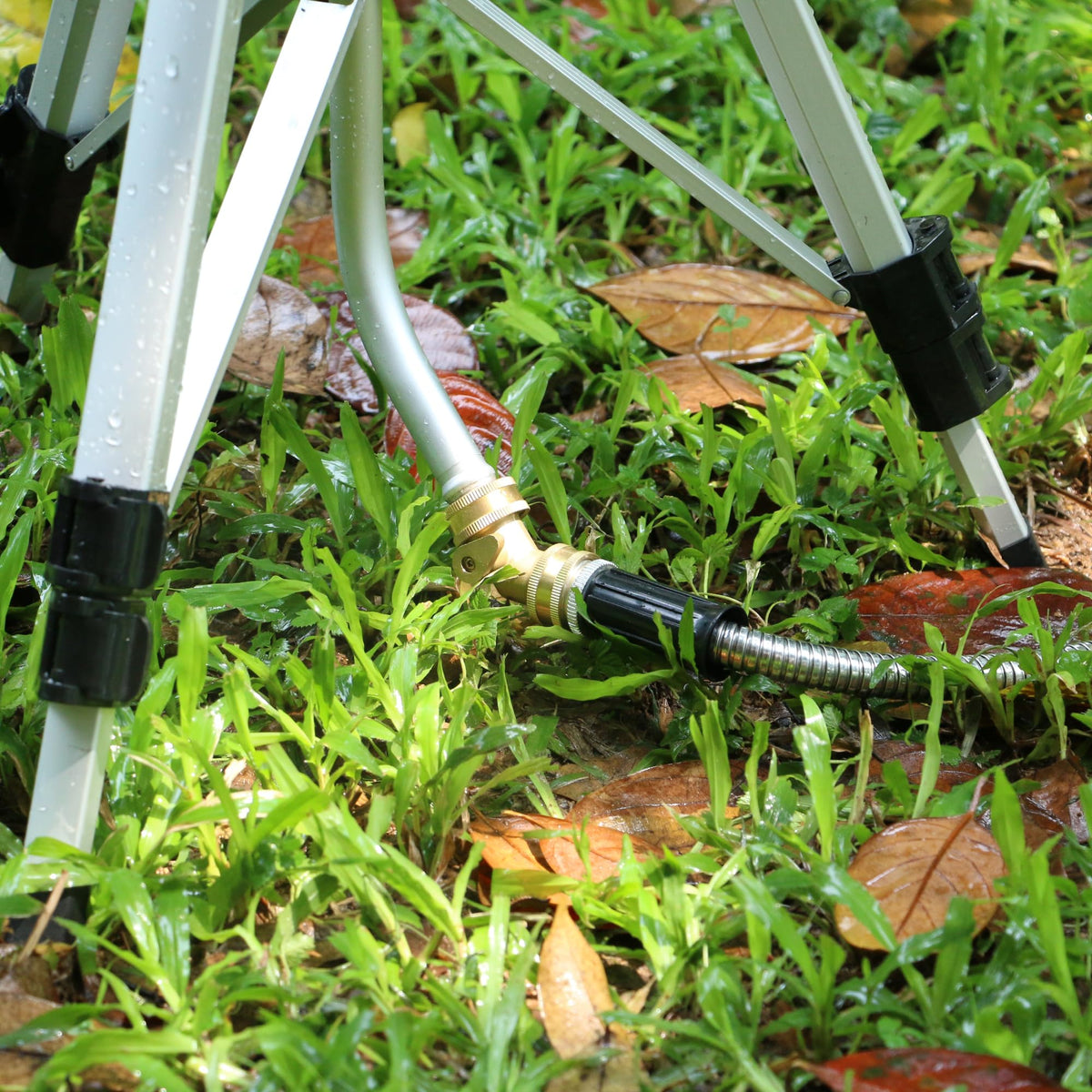 STYDDI outdoor garden hose elbow brass body for reliable connections.