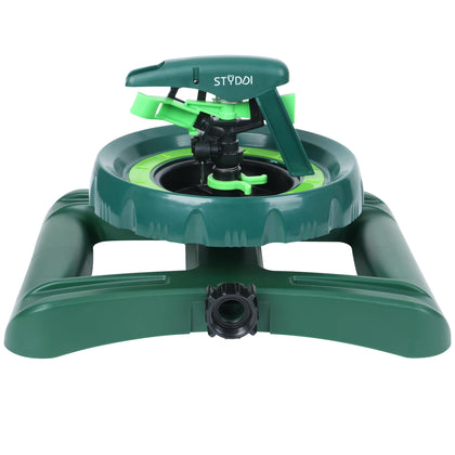 STYDDI Pattern Impulse Sprinkler for irregular lawns with customizable coverage.