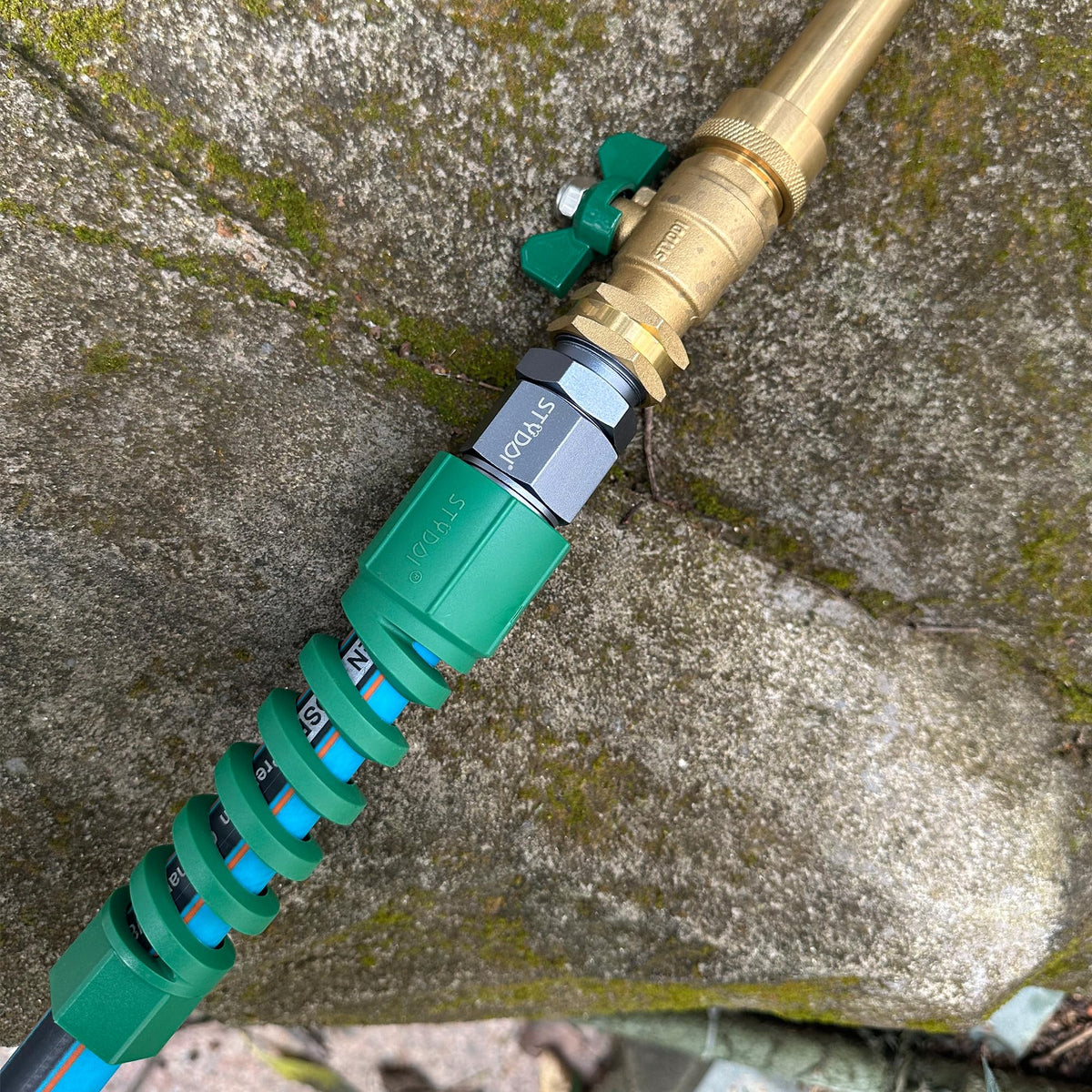 STYDDI plastic bend restrictor ensures kink-free flow