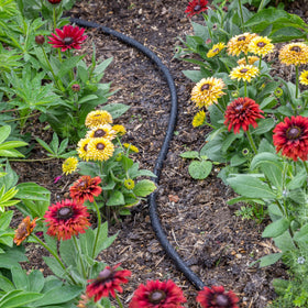 STYDDI Soaker Hose with brass connectors enabling rust-free setup.