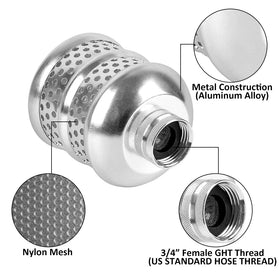 STYDDI three-quarter-inch hose thread with quick connector for easy setup.