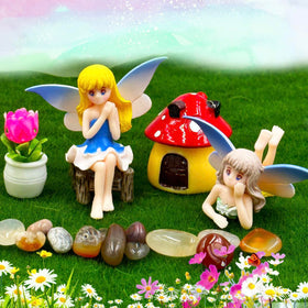 Suartus three-dimensional fairy figurines add depth to micro landscapes