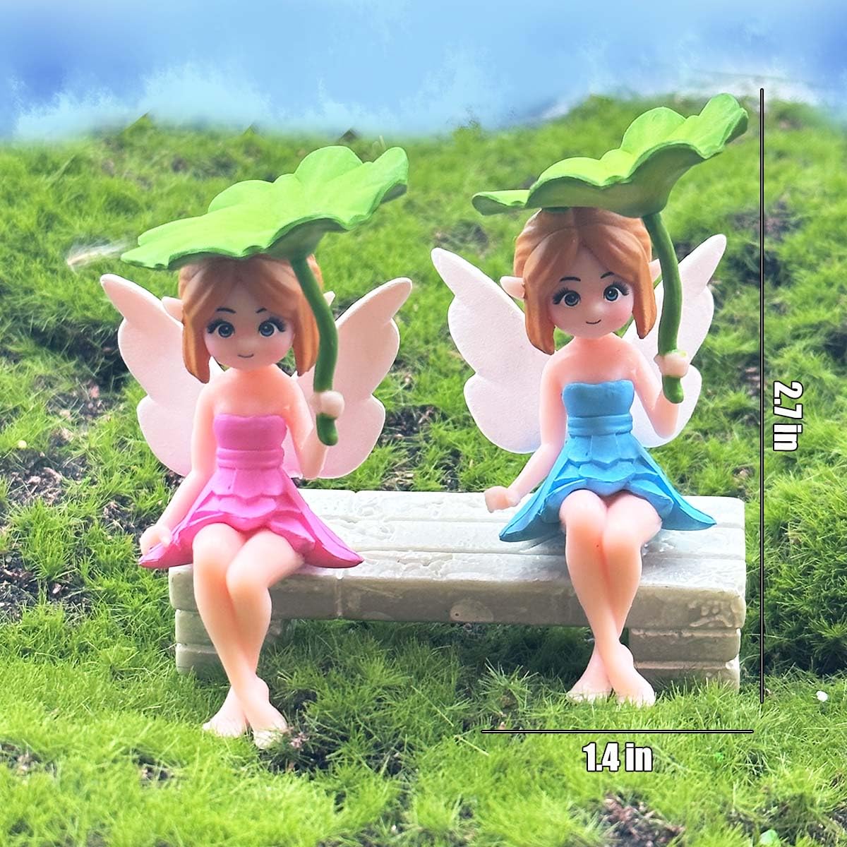 Suartus detailed 3D fairy garden figurine for micro landscapes