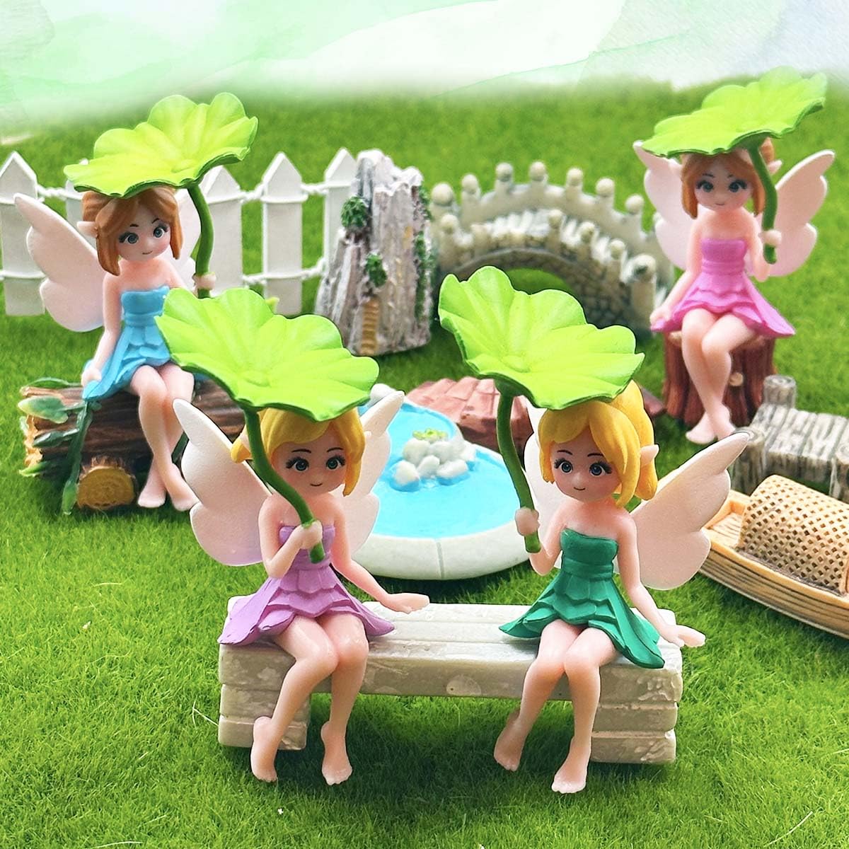 Suartus gift-ready miniature fairy set ideal for gifting