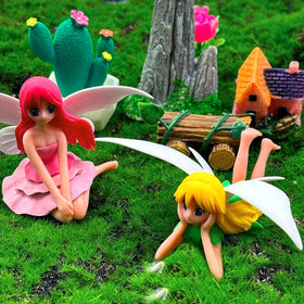 Suartus 3D-detail fairy figurine showcases fine resin craftsmanship.