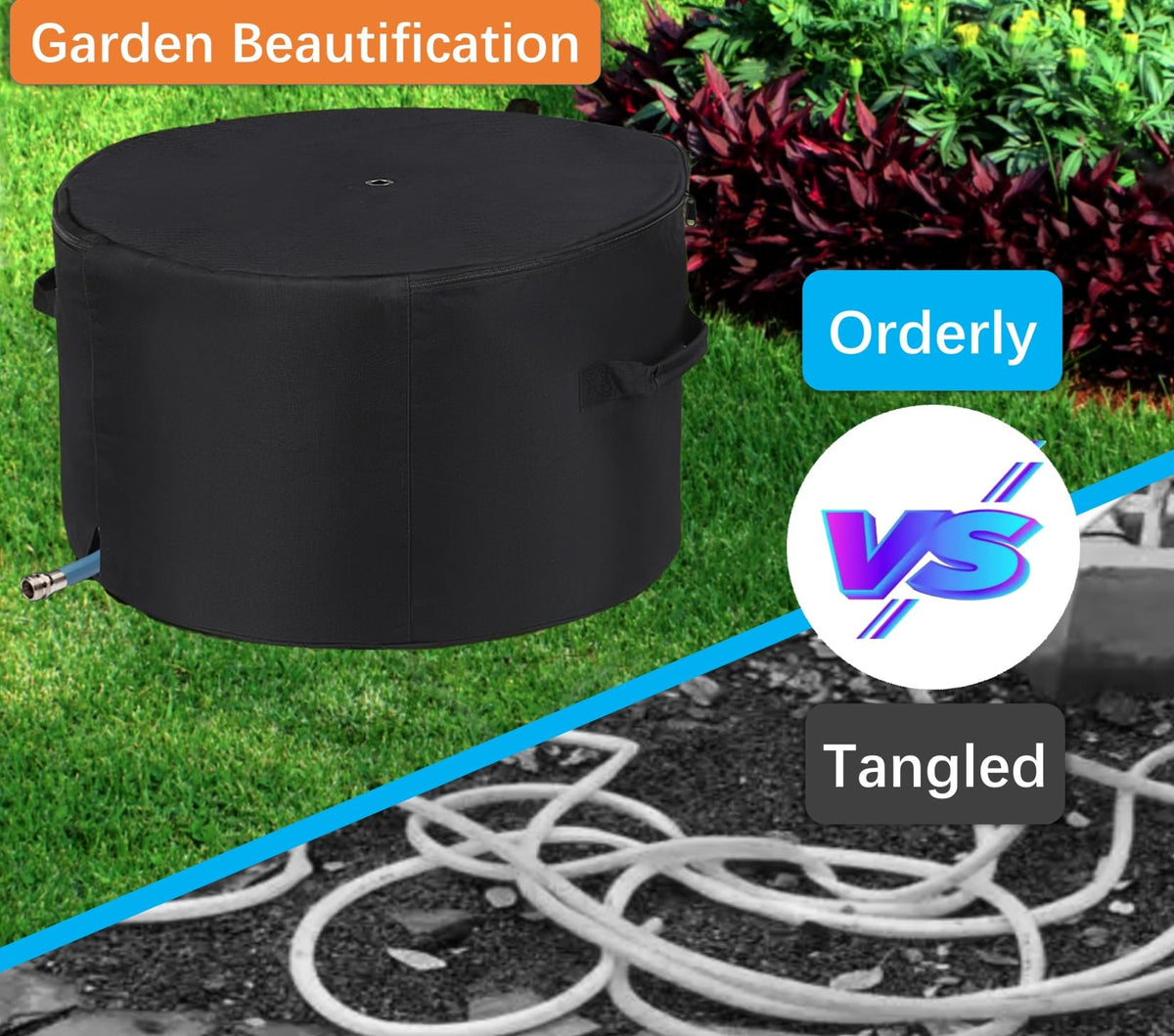Sublimei small tool pocket keeps gardening accessories organized.