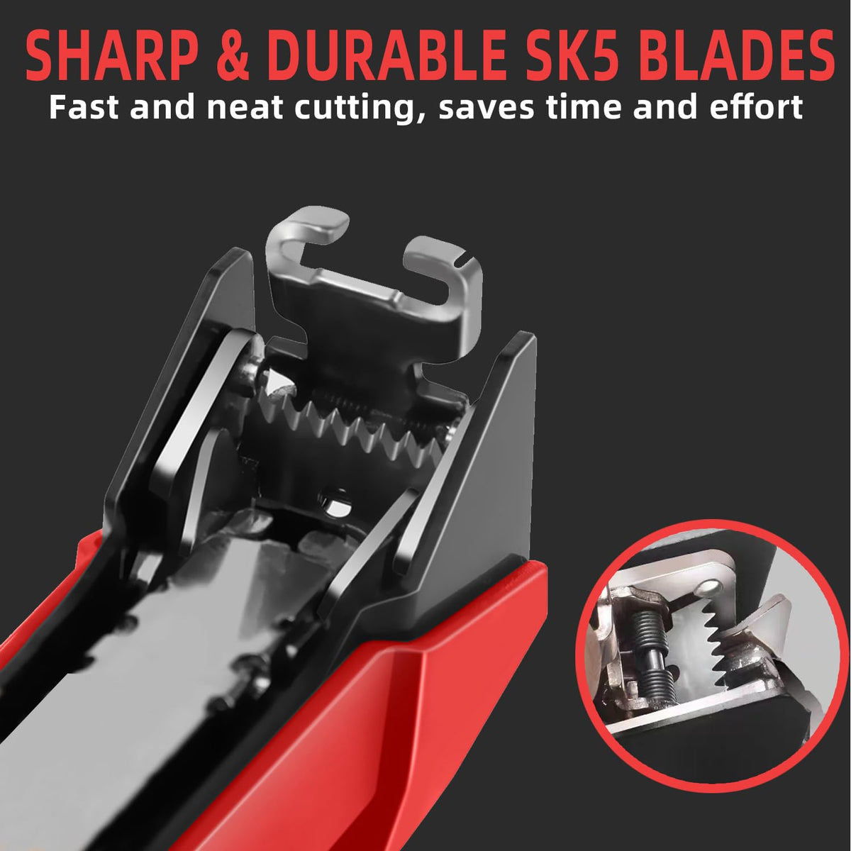 SUCA no-disassembly needle design simplifies setup for quick use.