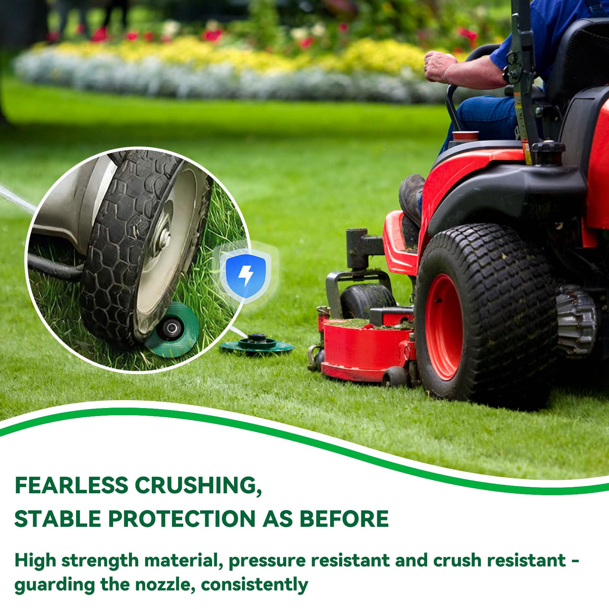Fits most 1.5 to 2.5-inch sprinkler heads for easy compatibility.