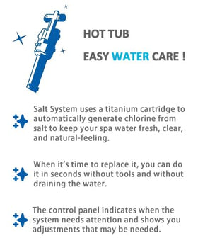 Water-quality improvement lowers hardness and minimizes sediment buildup in tubs.