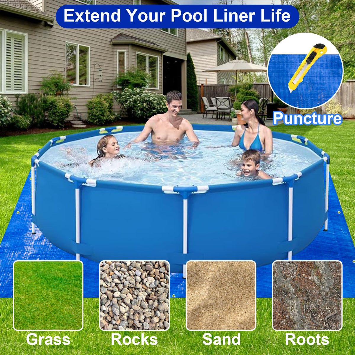 Succulentlovers PE material is tough and waterproof.