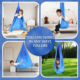 Suchdeco Sensory Swing dual-layer fabric close-up highlights soft, durable, easy-care material