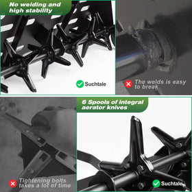 Heat-treated plugs ready to penetrate compacted soil