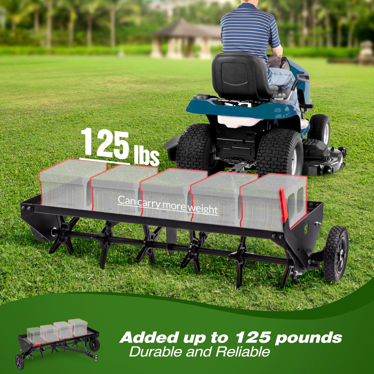 Durable all-steel construction resists rust and bending during tough jobs