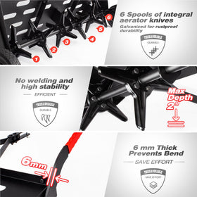 Suchtale aerator hitch connection, universal hitch for multiple tractors