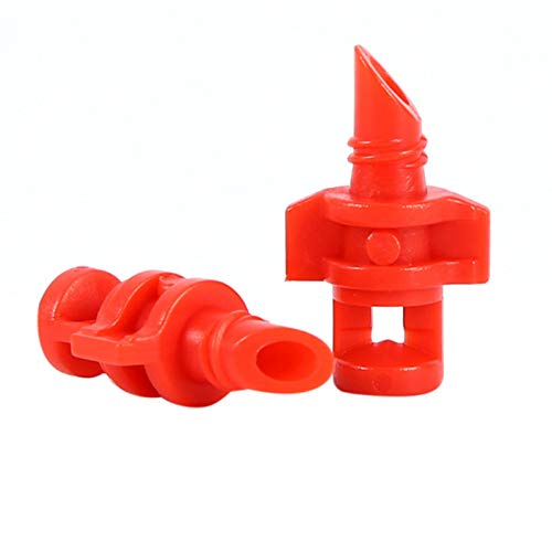 SUCOHANS 360-degree fan jet spray demonstrates wide dispersion for aeroponic misting.