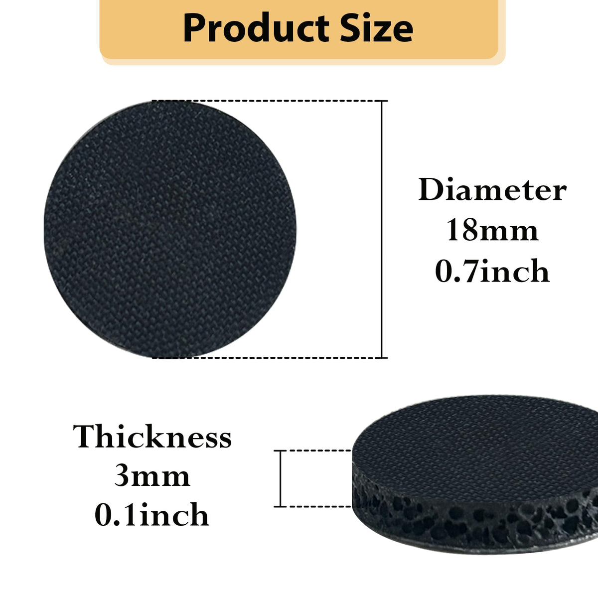 SUCOHANS 3M adhesive back port grips securely under pressure.