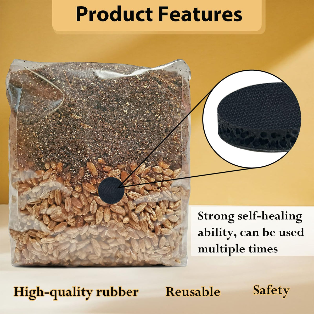SUCOHANS port suitable for grain bags, expanding inoculation options.