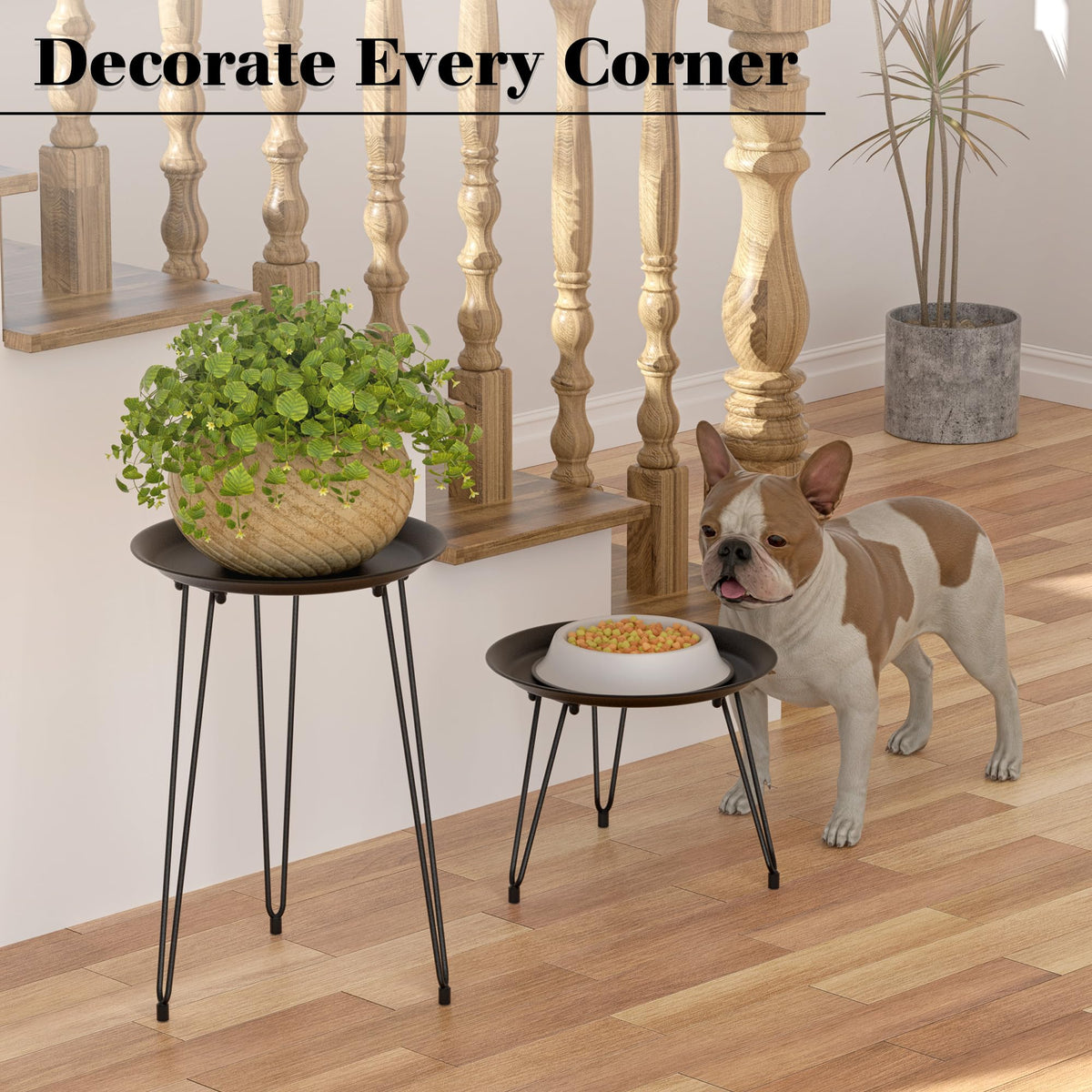SUEH DESIGN versatile use as side table for decor items