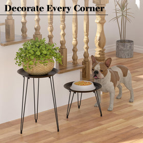SUEH DESIGN versatile use as side table for decor items