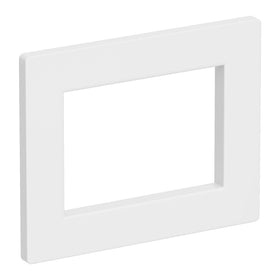 SUFULUNO SP1084F face plate white snaps on to hide screws.