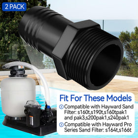 Durable plastic SPX1091Z2 construction built to last in pool equipment.