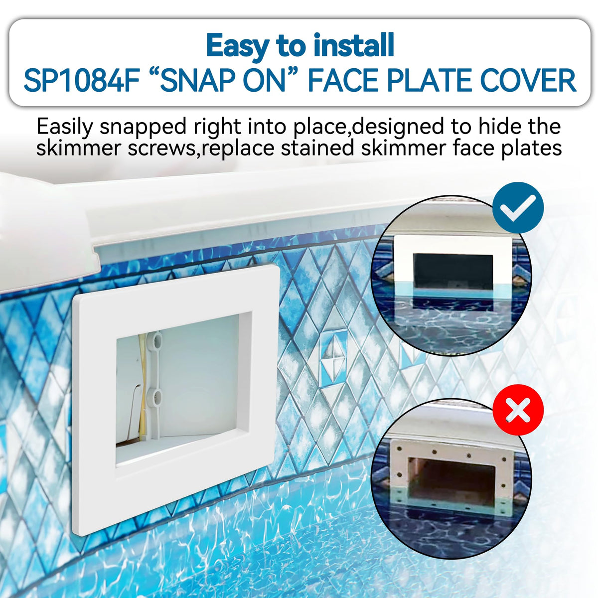 SUFULUNO SP1084F durable white finish resists yellowing over time.