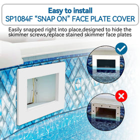 SUFULUNO SP1084F durable white finish resists yellowing over time.