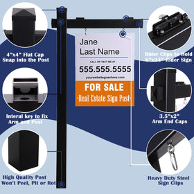 SUFUS stainless steel power stake for high-wind stability