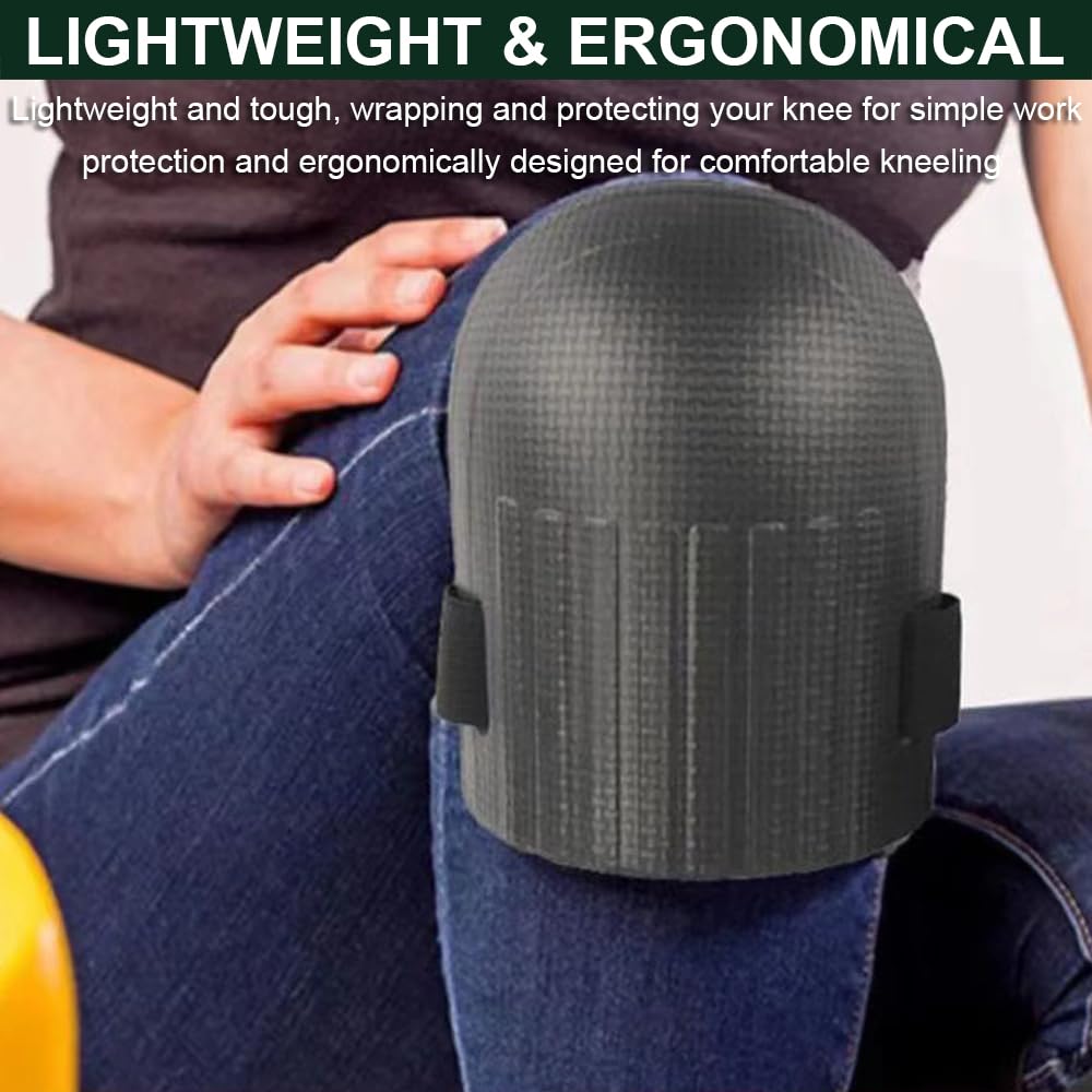 SUJAYU adjustable knee pads with strap design for quick on/off.
