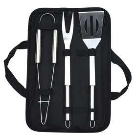 Sujayu BBQ grilling tools in carrying bag for organized outdoor cooking