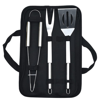 Sujayu BBQ grilling tools in carrying bag for organized outdoor cooking