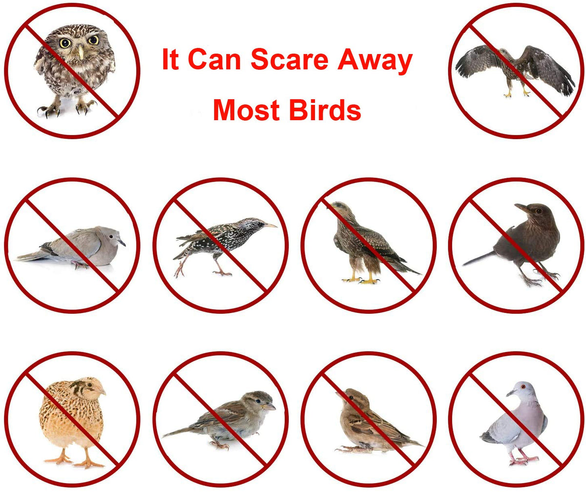 Two pack packaging of SUJAYU bird scare tape for property protection