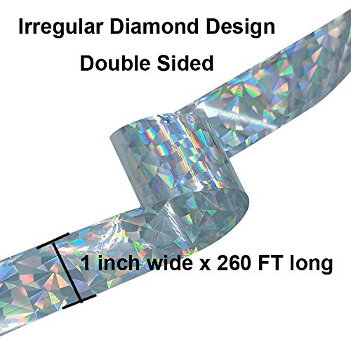 SUJAYU tape adds wind motion and light to discourage birds