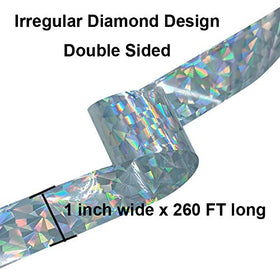 SUJAYU tape adds wind motion and light to discourage birds