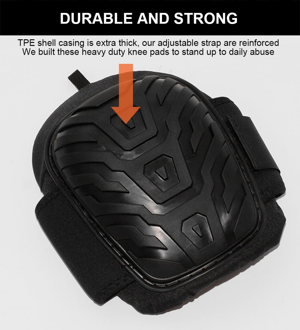 SUJAYU knee pads built from durable materials for tough job sites