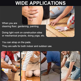 SUJAYU knee pads for flooring and welding tasks with reliable protection