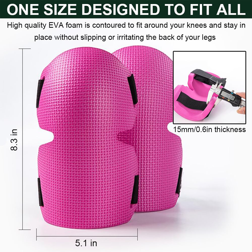 SUJAYU multi-use knee pads suitable for gardening, roofing, flooring, and more.