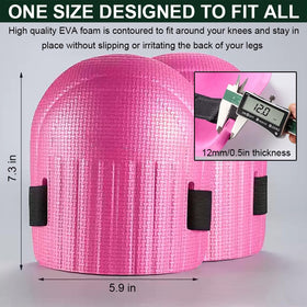 SUJAYU one-size-fits-all knee pads fit teens to seniors.