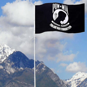 SUJEB Pow Mia Flag ideal for ceremonies and outdoor displays
