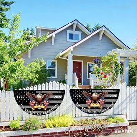 SUJEB two-pack anniversary flags offer flexible outdoor display options