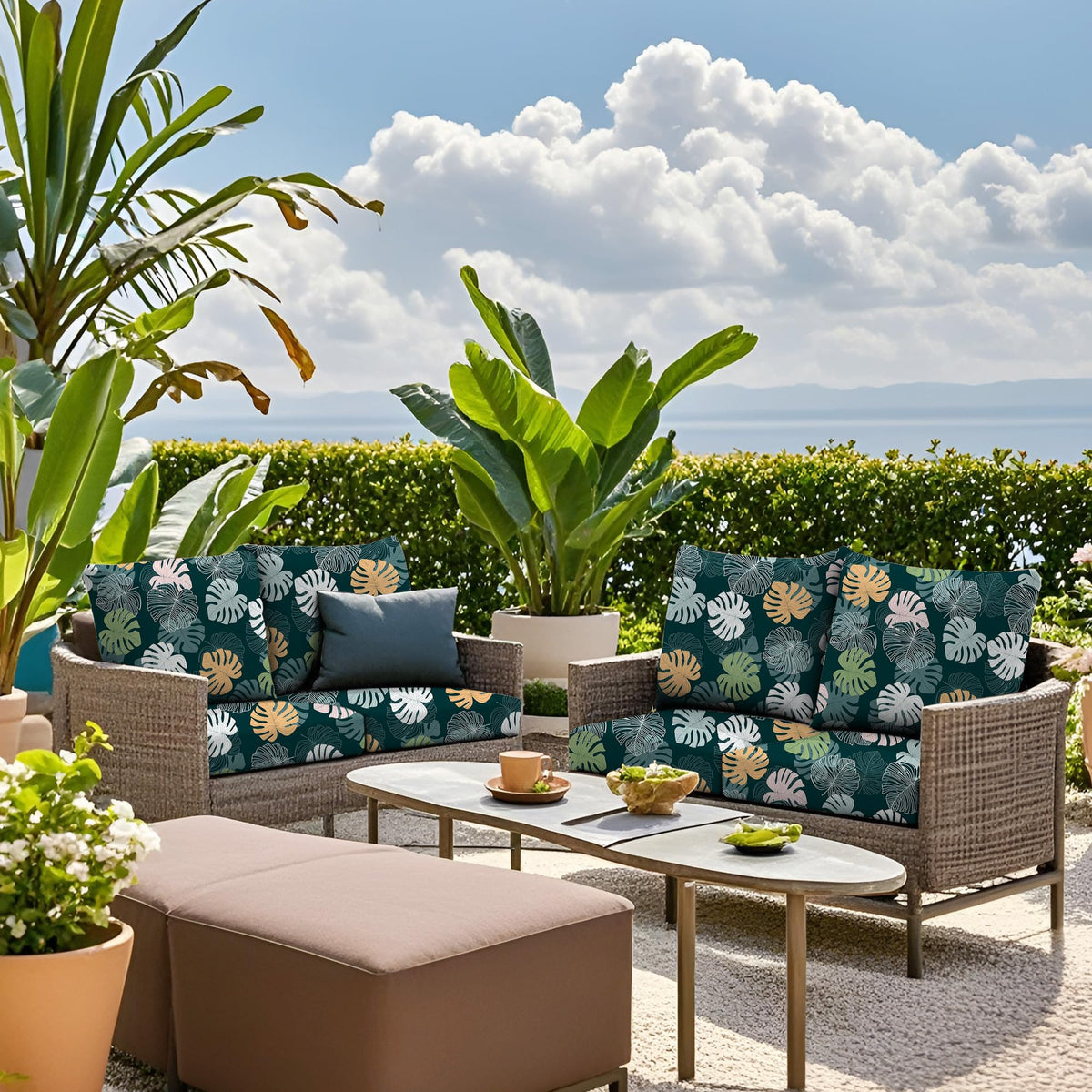 SUKAIKEQA multi-piece sets provide complete coverage for varied seating layouts.