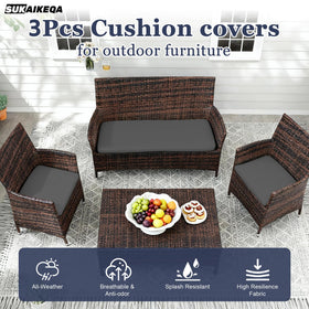SUKAIKEQA anti-fade fabric resists color loss for long-lasting outdoor use.