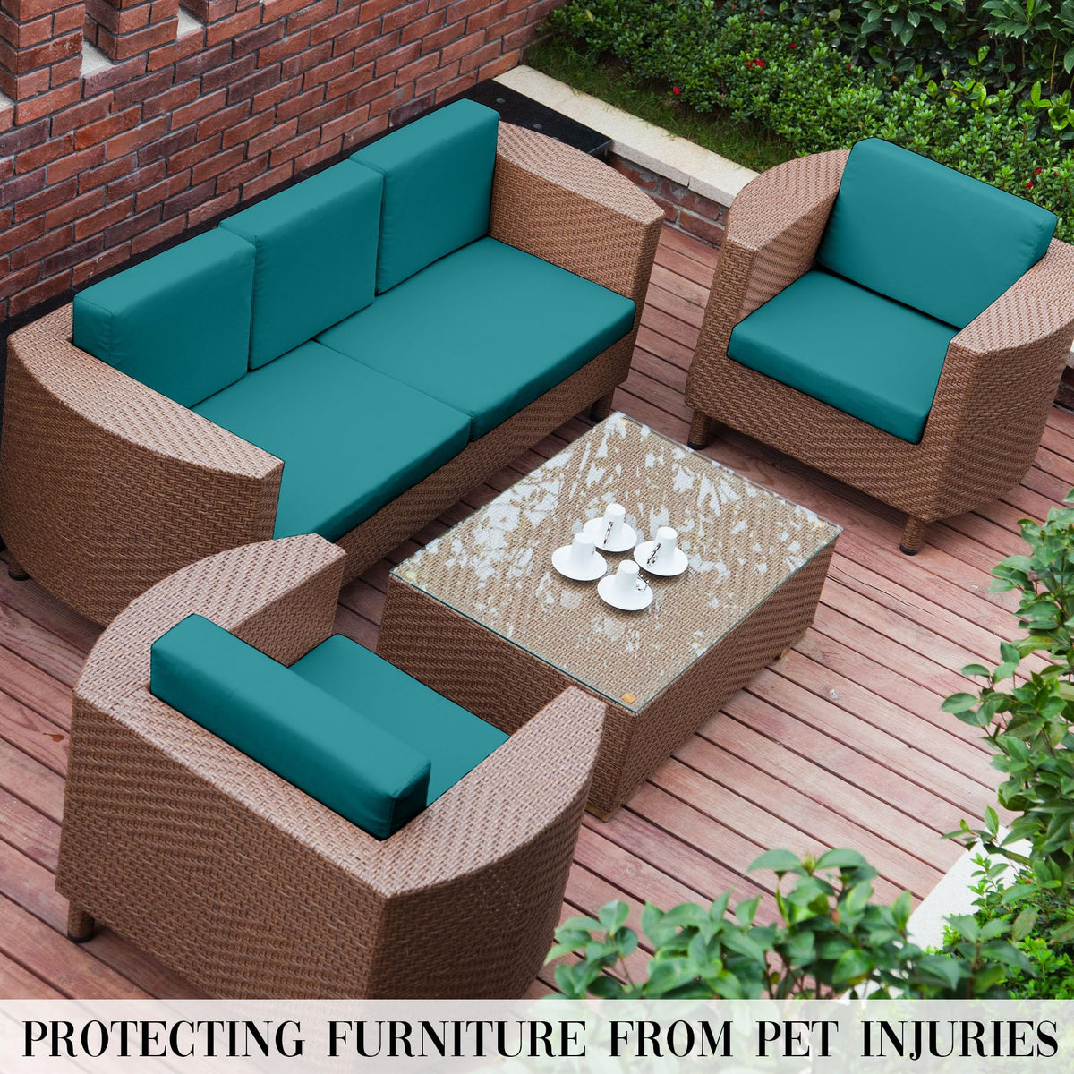 SUKAIKEQA color-pattern options let you coordinate with outdoor decor.