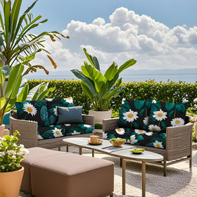 SUKAIKEQA color and pattern options coordinate with outdoor decor for a quick style refresh.