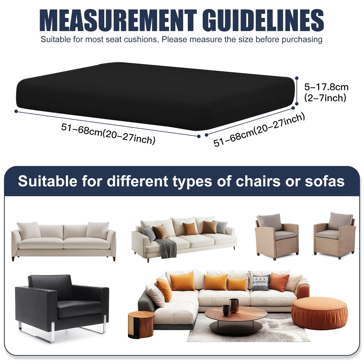 SUKAIKEQA outdoor cushion protection slipcover preserves cushion appearance.