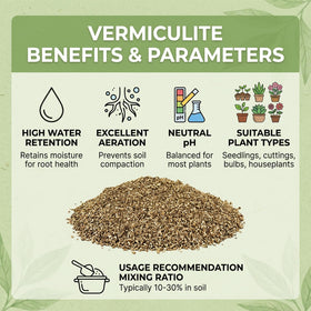 Long lasting soil amendment from Sukh vermiculite maintains drainage