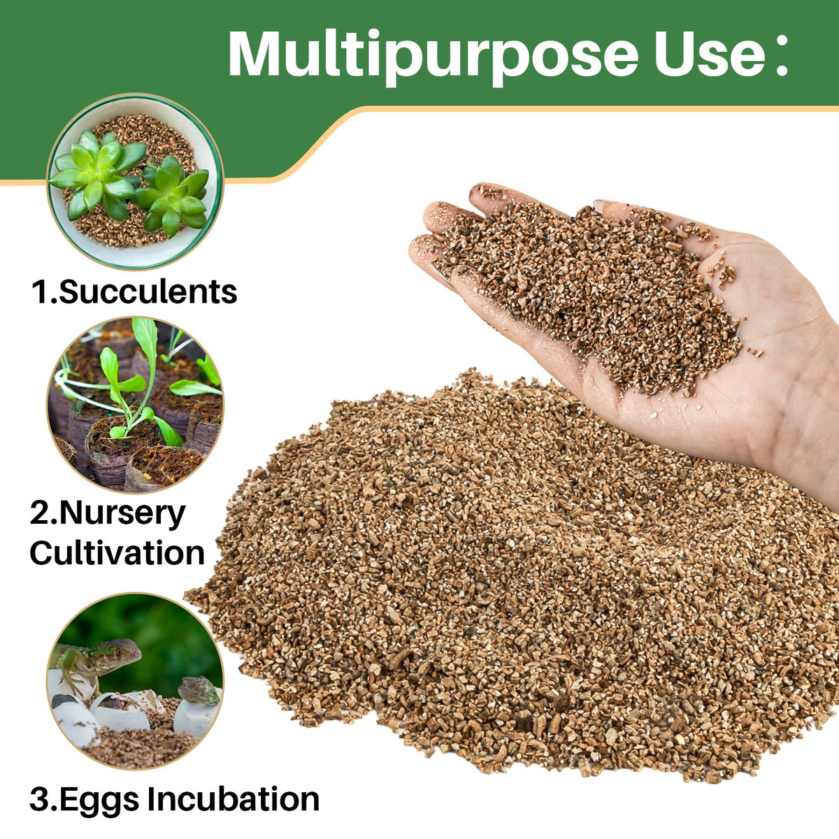 Sukh vermiculite is long-lasting and stable, preserving soil structure over time.