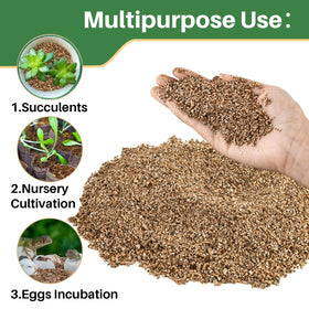 Sukh vermiculite is long-lasting and stable, preserving soil structure over time.